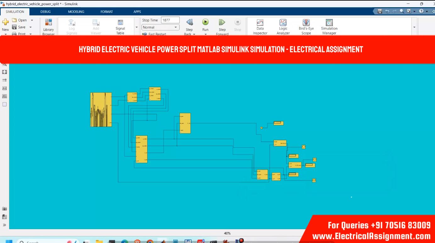 Artificial Intelligence Hybrid Electric Vehicle Powering Source Using ANN Neural Network screenshot 12